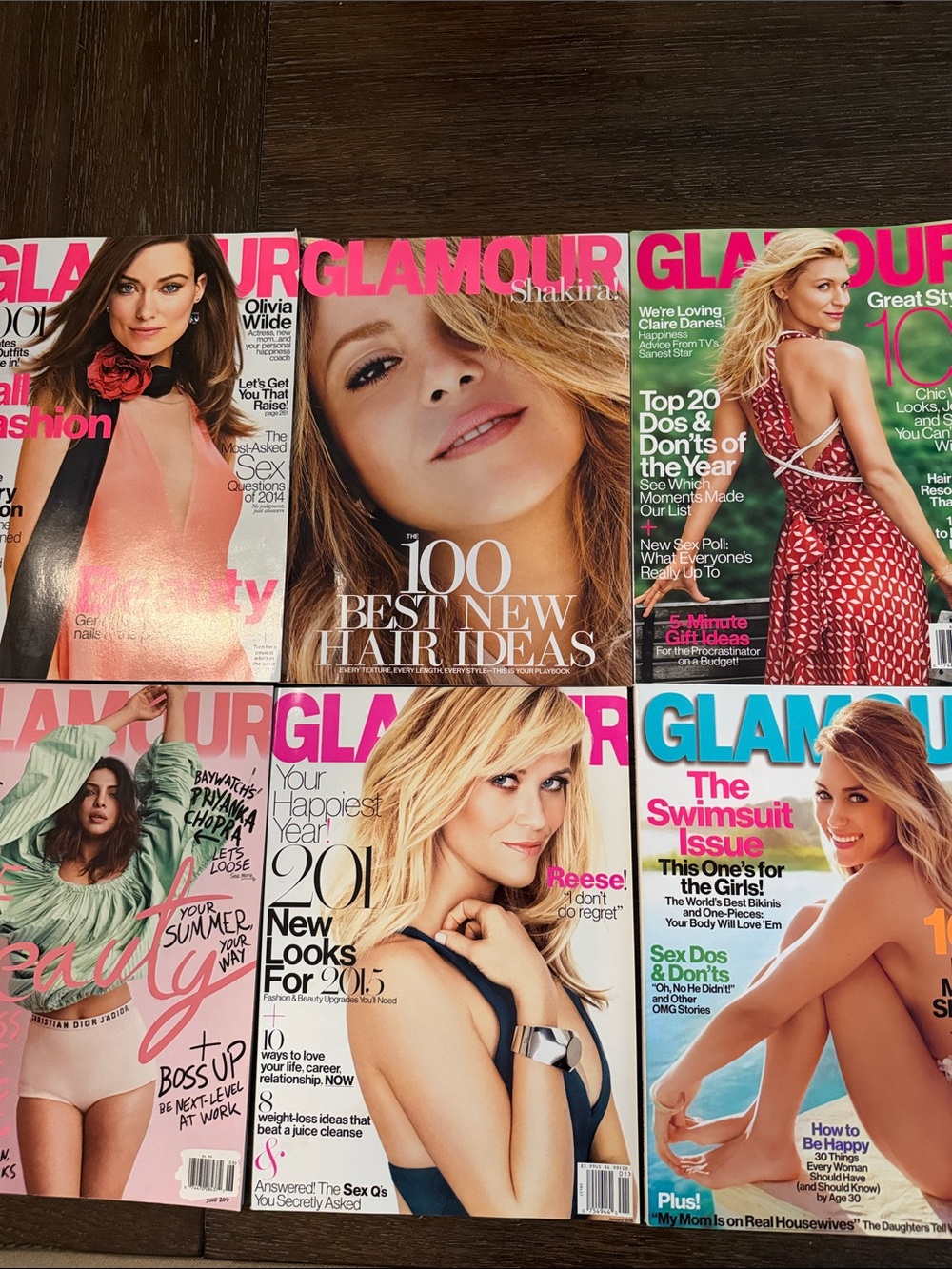 Beauty Magazines Assortment of Glamour - Picture 2 of 3